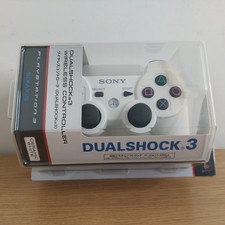 Controller DualShock 3 Ufficiale Sony PlayStation 3 Ceramica Bianco Nuovo