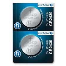 2 Batteria Pila Litio EVERACTIVE CR2430 CR 2430 ECR K2430L LF-1/2W L20 5011LC