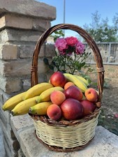 CESTINO in vimini naturale