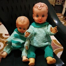 Coppia Bambolotti in gomma