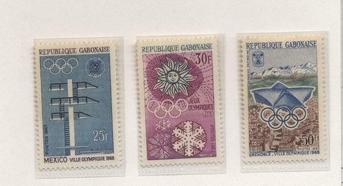 Gabon 1968 olimpiadi invernali - gabon,