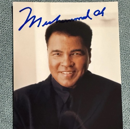 Foto firmata muhammad ali - foto,