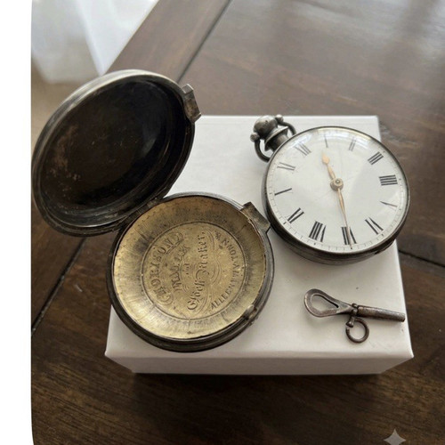 Antico orologio tasca in - antico,