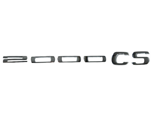 Scritta emblema 2000 - scritta,