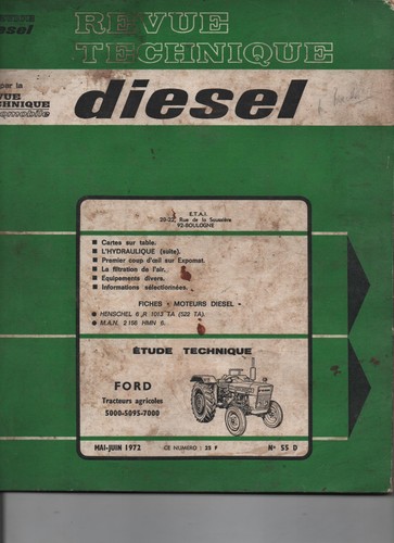 Ford 5000 5095 7000 moteurs