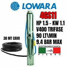 LOWARA 4GS11 POMPA SOMMERSA