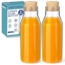 HEFTMAN Carafe Glass Bottle