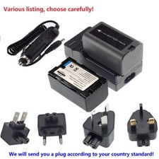 Batteria o Caricabatterie PER PANASONIC CGR-D220 D54 AG-DVX100B HVX200 DVX100 HPX170