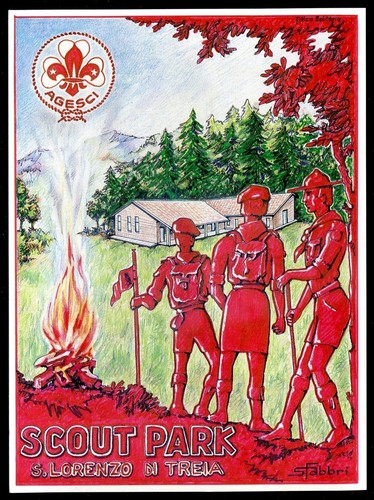 Artist fabbri postcard - artist-,