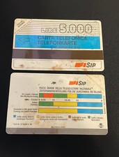 SCHEDA TELEFONICA SIP FASCIA ORARIA 5000 LIRE AA, C&C 1123 - GOLDEN AA3