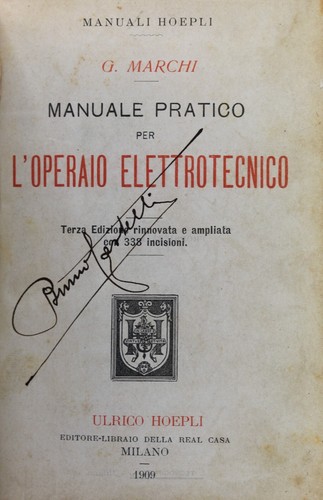 Libro hoepli manuale pratico - hoepli,