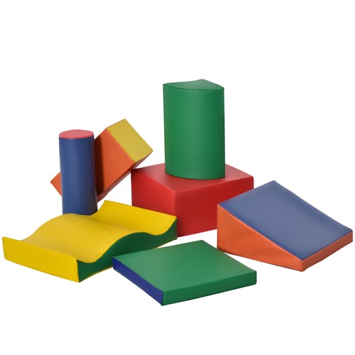 Homcom set blocchi morbidi - blocchi,