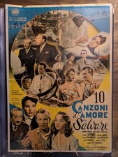 Locandina Vintage 10 Canzoni