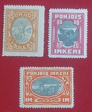 INGRIE FINLANDE - INKERI 1920 3 VAL. - NEUFS Russie Nord