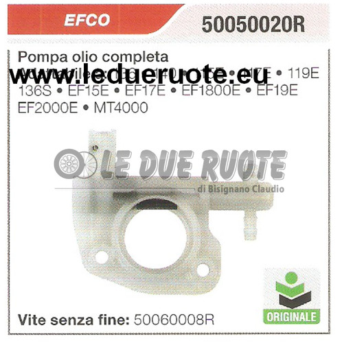 50050020r pompa olio completa - pompa,