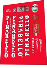 SET DECALCOMANIE PINARELLO ASOLO CORNICE BIANCO/NERO CON CROMOR