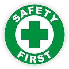 Adesivo decalcomania SAFETY