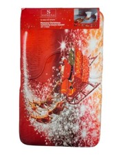 TRIS TAPPETO BAGNO CON COPRI WC SET BAGNO TAPPETI NATALE MERRY christmas