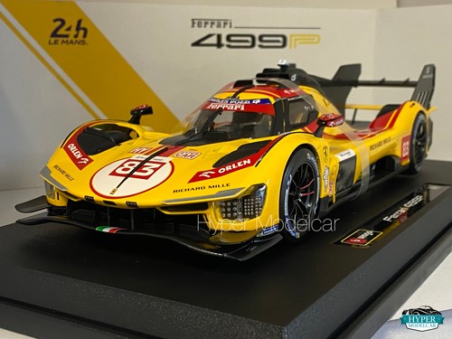Burago ferrari 499p 3 0l - 1/18,