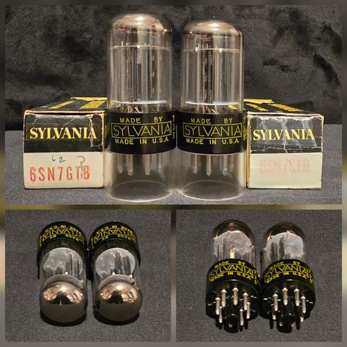Sylvania 6sn7 gtb 1957 - sylvania,