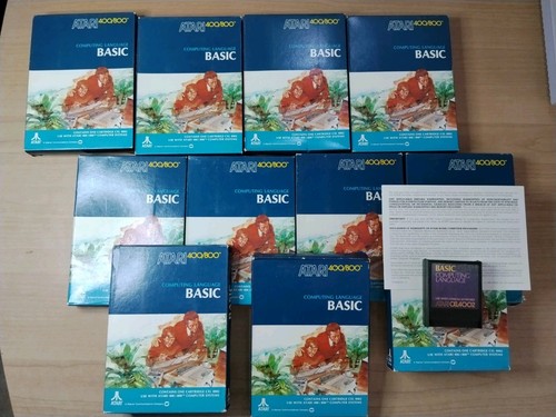 Lotto cartucce atari basic - cartucce,
