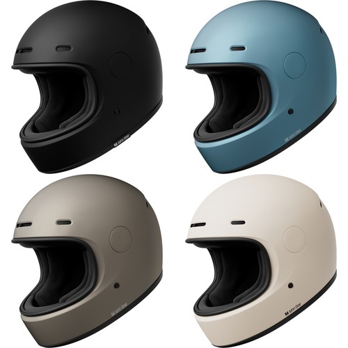 Casco retro per moto - per, john