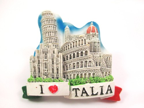 Italia magnete poly souvenir - magnete,