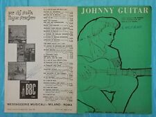 SPARTITO MUSICALE JOHNNY GUITAR PANZERI LEE YOUNG EDIZIONI CHAPPELL