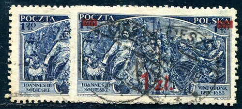 Polonia 1933 283 293 timbrato - 1933,