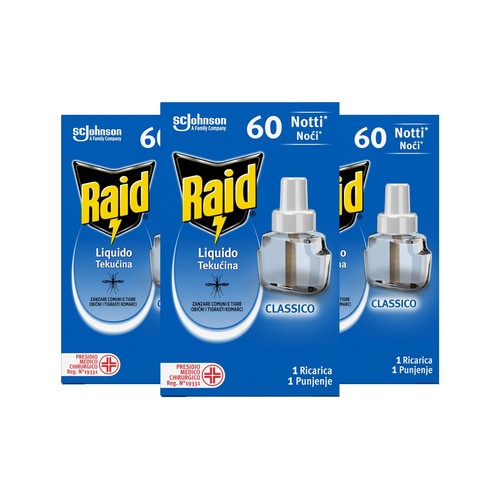 Raid liquido elettrico - elettrico, tripla