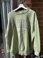Felpa Nike uomo L verde kaki
