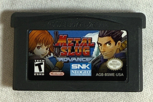 Metal slug advance nintendo - advance,