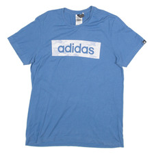 ADIDAS Maglietta Uomo Blu M
