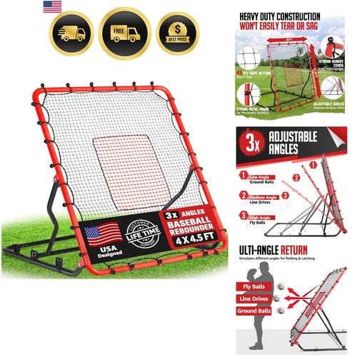 Baseball rebounder net 5 - baseball,