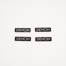 4pz denon logo badge etichetta - denon,
