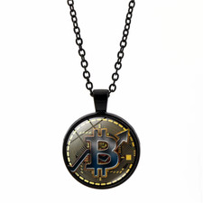 Collier bitcoin style - collier, –