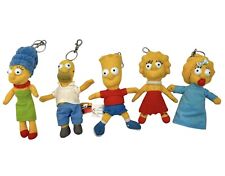 THE SIMPSONS Portachiavi Peluche 15 cm Plush Toy Homer Marge Lisa Bart Maggie