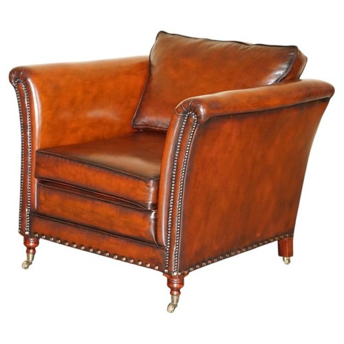 Poltrona pelle marrone - poltrona,