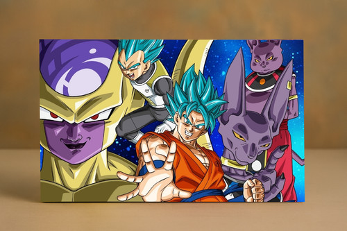 Tela canvas dragon ball - ball, –