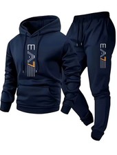 EA7 Tuta Uomo Felpa con