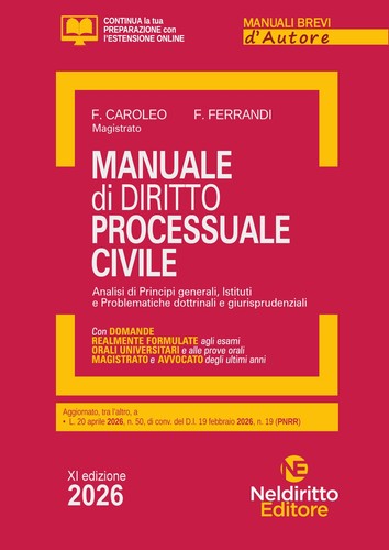 Manuale breve diritto - manuale,
