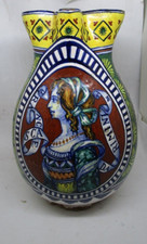 VASO CERAMICA FAENZA  ZAMA   - FRANCESCA DA RIMINI