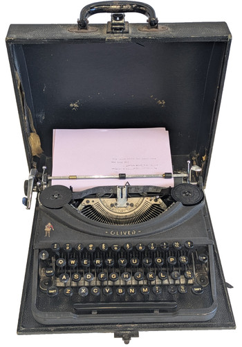 Macchina scrivere portatile - da,