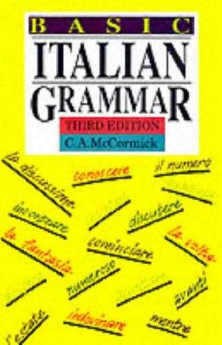 Basic italian grammar - italian,