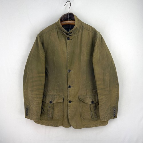 Barbour lutz wax jacket - lutz,