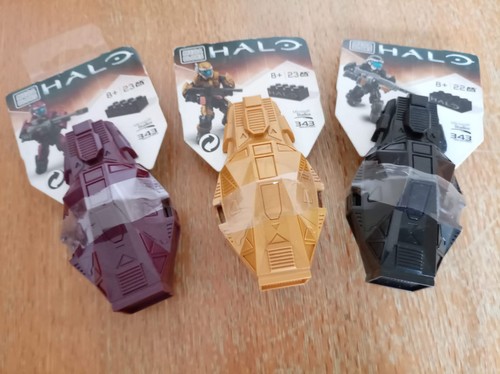 Halo mega bloks - mega, metallic