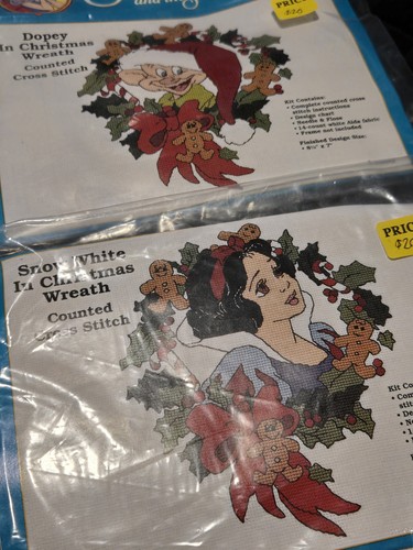 Kit punto croce disney - kit,
