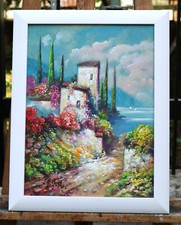 Quadri dipinti olio tela - olio, su