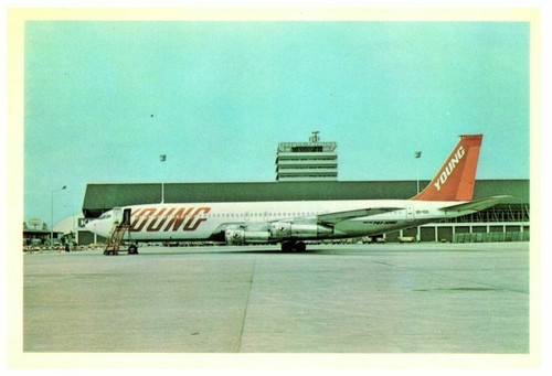 Cartolina dell aereo - cartolina, dell'aereo