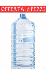 Stock 8 X BOCCIONI ACQUA LITRI 18 VUOTI EROGATORE REFRIGERATORE DISPENCER